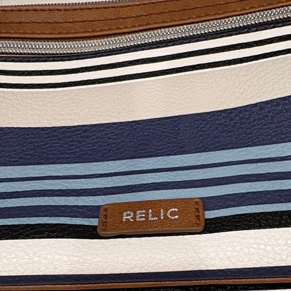 Striped Women’s Shoulder Bag - Picture 2 of 11